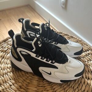 Nike Zoom 2K Black and White Sneakers